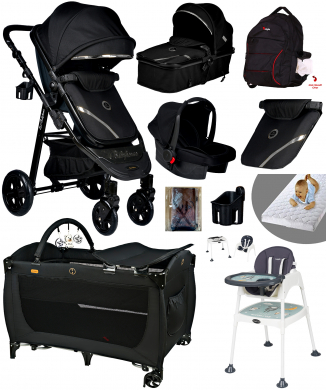 Ekonomi Paket 10 İn 1 Baby Home 940 Travel Sistem Bebek Arabası 560 Oyun Parkı Yatak Beşik 1450 Mama Sandalyesi