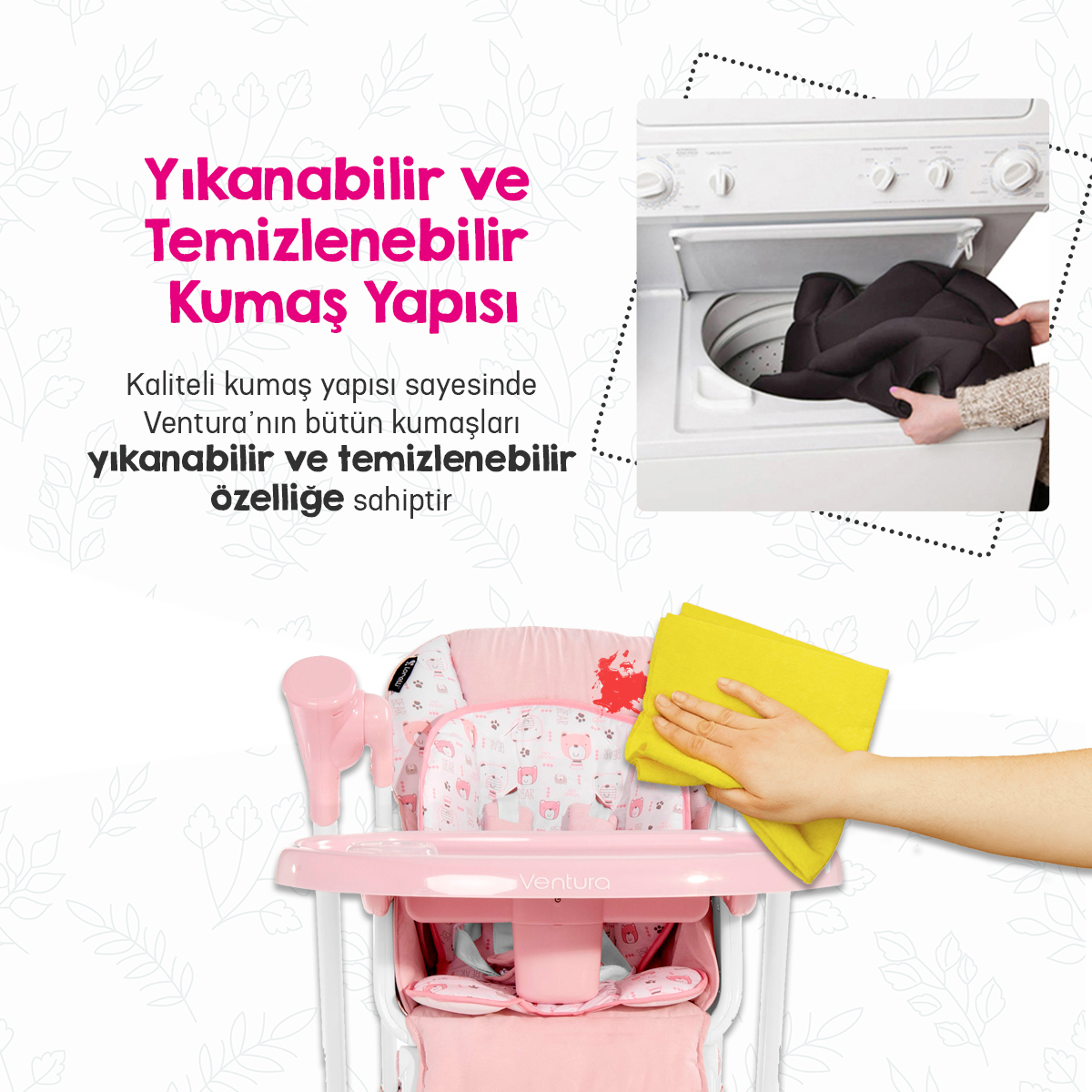 Lorelli Ventura Mama Sandalyesi Elektrikli Bebek Salıncağı