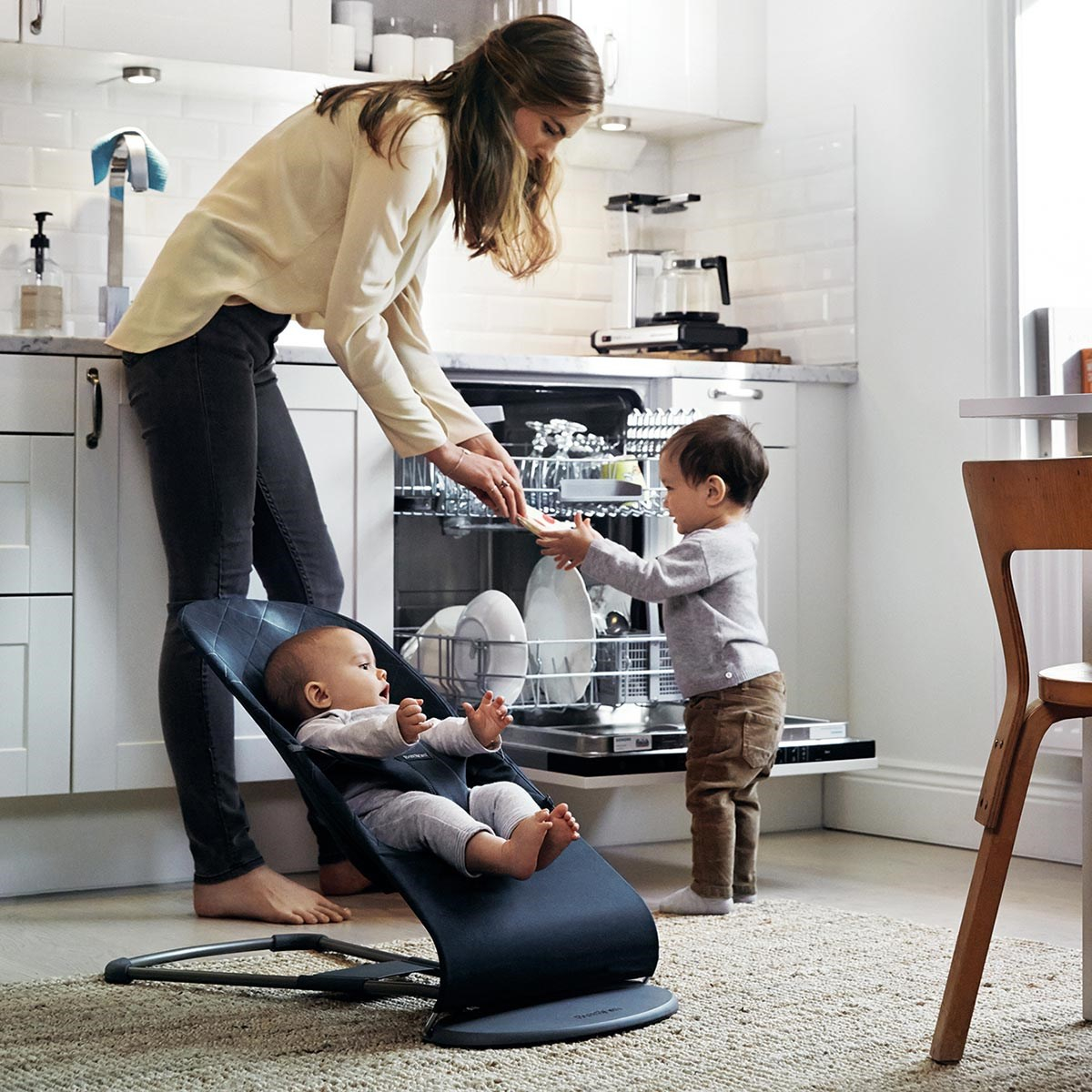 Babybjörn Balance Bliss Cotton Oyuncaklı Ev Tipi Bebek Ana