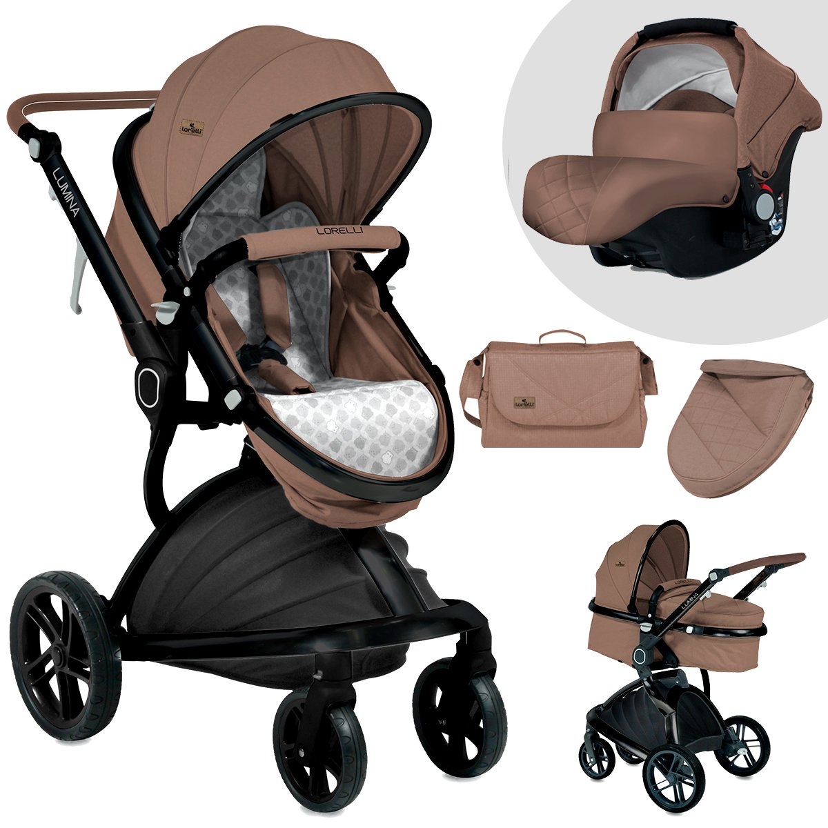 Lorelli Lumina Travel Sistem Bebek Arabası Ayhan Çocuk Anne ve