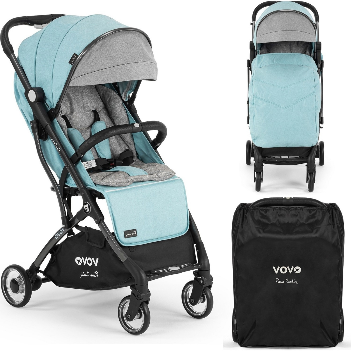 Pierre Cardin Vovo Alüminyum Kabin Bebek Arabası Ayhan