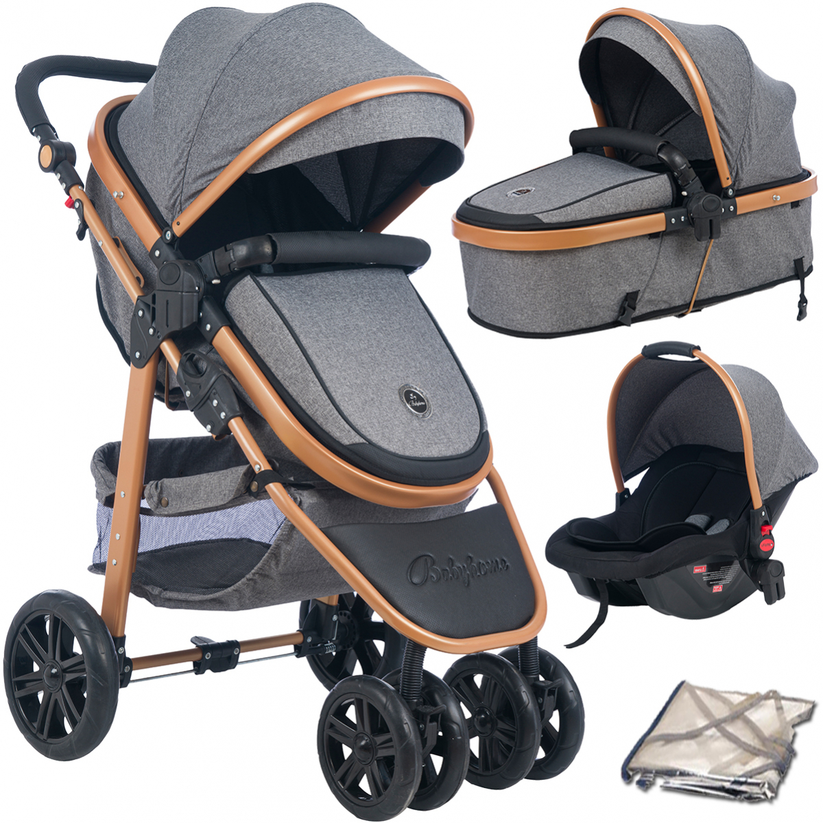 Baby Home 935 Trend Travel Sistem Bebek Arabası Ayhan Çocuk Anne ve