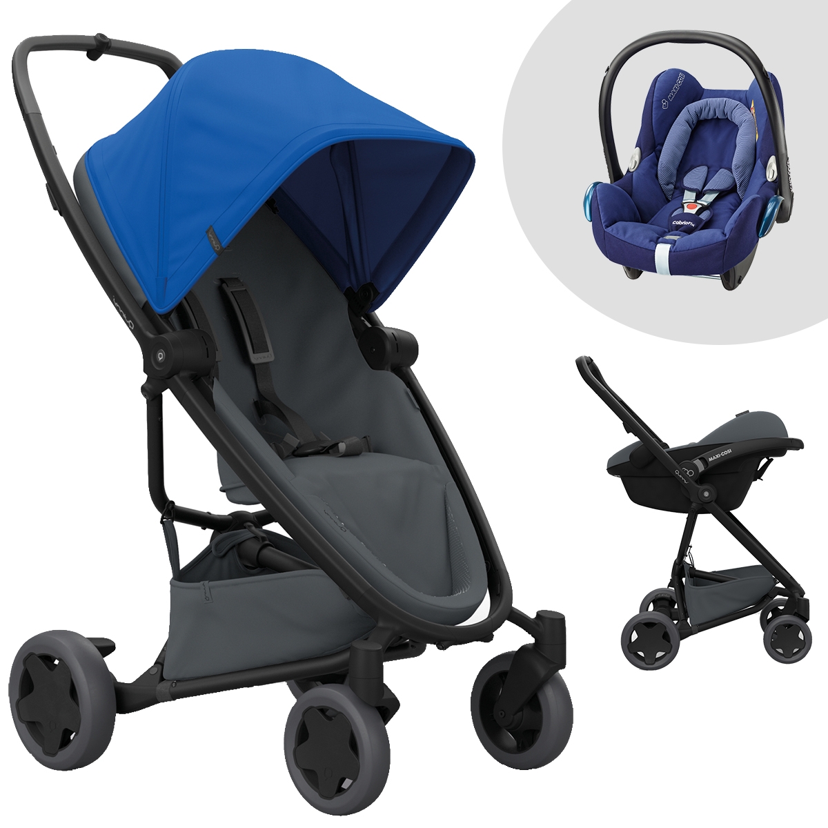 Quinny zapp flex plus blue sales on graphite