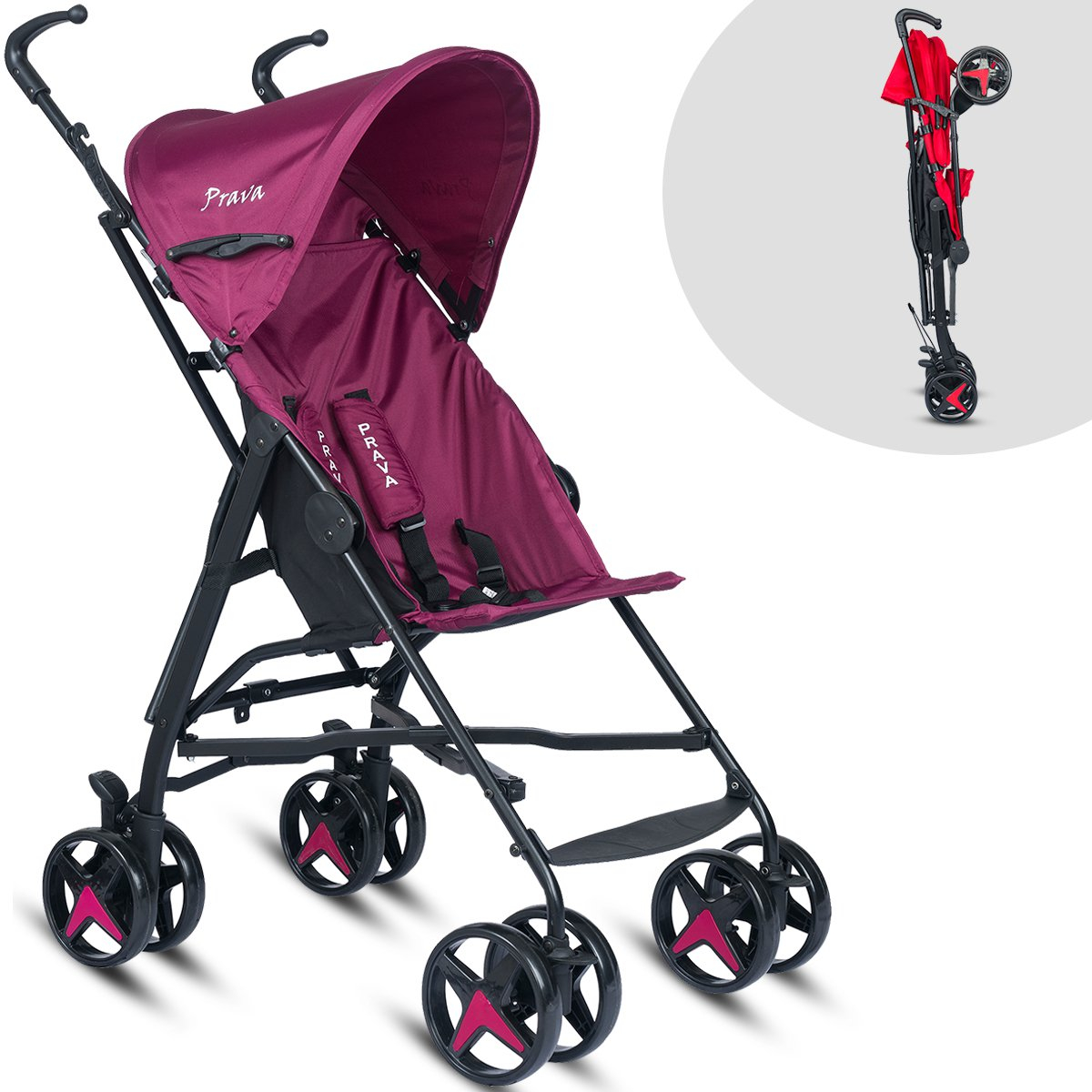 Pratik Hafif Baston Bebek Arabası Ayhan Çocuk Anne ve