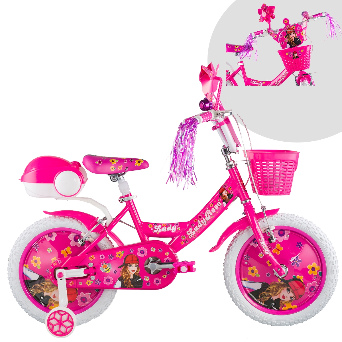 Lady Rose 16 Jant 49 Yaş Arası Kız Çocuk Bisikleti Ayhan Çocuk