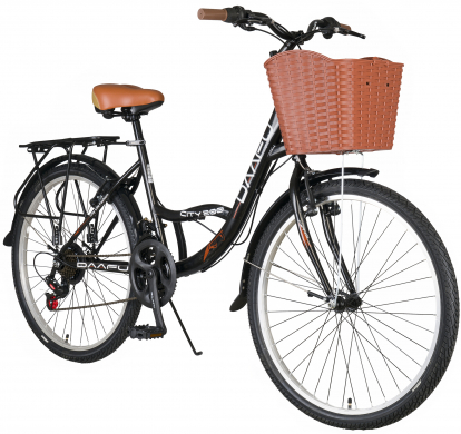 Daafu City 200 Microshift 28 Jant Bisiklet 21 Vites Bayan Şehir Bisikleti