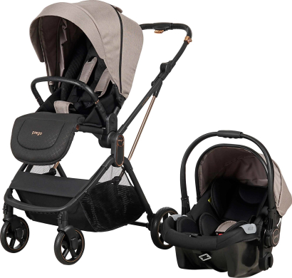 Prego 2244 Arteon Çift Yönlü Travel Sistem Bebek Arabası