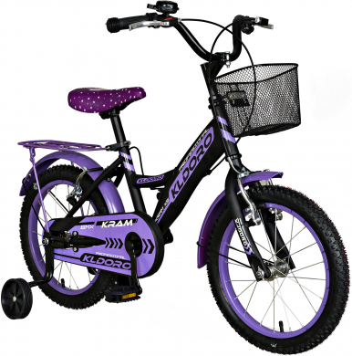 Kldoro Kd-16301 Çelik Kadro 16 Jant Bisiklet Bagajlı Kız Çocuk Bisikleti