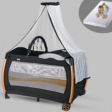 Baby Home 610 Weenle Tüllü 70x110 Bebek Oyun Parkı Park Yatak Beşik