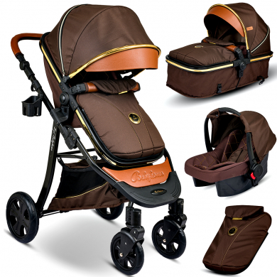 Baby Home 985 Rider Elit 6 İn 1 Çift Yönlü Travel Sistem Bebek Arabası