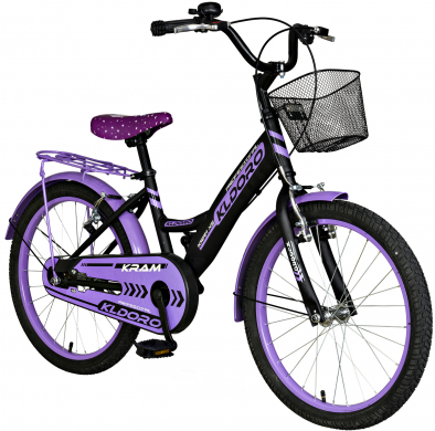 Kldoro Kd-20301 Çelik Kadro 20 Jant Bisiklet Bagajlı Kız Çocuk Bisikleti