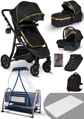 Yeni Doğan Set 8 İn 1 Baby Home 985 Travel Sistem Bebek Arabası Ve 505 Bebek Sepeti Sepet Anne Yanı Beşik