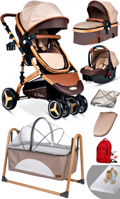 Yeni Ekonomi Paket 8 İn 1 Baby Home 945 Travel Sistem Bebek Arabası 340 Anne Yanı Bebek Sapeti Beşik