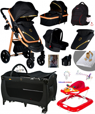 Baby Home 10 In 1 Yeni Doğan Set 940 Travel Sistem Bebek Arabası 560 Oyun Parkı Beşik Geyik Yürüteç