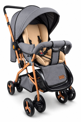 Baby Home Boss Tam Yatarlı Çift Yönlü Bebek Arabası