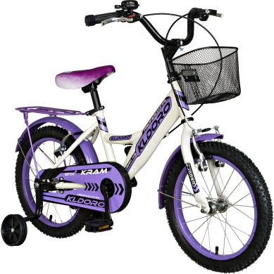 Kldoro Kd-16301 Çelik Kadro 16 Jant Bisiklet Bagajlı Kız Çocuk Bisikleti
