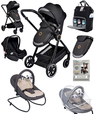 Baby Home 7 In 1 Yeni Doğan Full Set 990 Travel Sistem Bebek Arabası 330 Ev Tipi Ana Kucağı