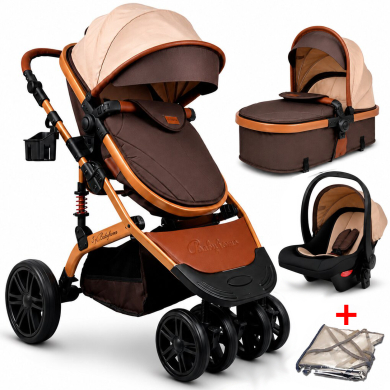 Baby Home 945 Paris Amortisörlü Travel Sistem Bebek Arabası