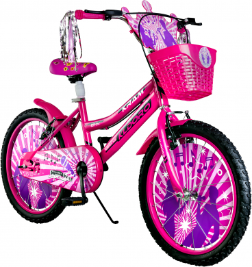 Kldoro 5620 Sepetli 20  Jant Bisiklet Kız Çocuk Bisikleti