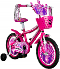 Kldoro 4616 Sepetli 16  Jant Bisiklet Kız Çocuk Bisikleti