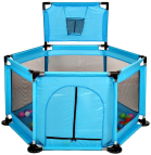 Baby Home Happy 2in1 Güvenli Bebek Ve Çocuk Oyun Alanı Oyun Parkı Oyun Matı Ve Topları