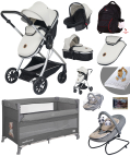 Baby Home Yeni Full Takım 10 In 1 940 Travel Sistem Bebek Arabası Anne Yanı Park Yatak Beşik Ve Ana Kucağı