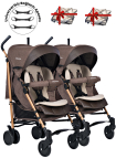 Baby Home 107 Ayrılıp Birleşebilen Baston İkiz Bebek Arabası